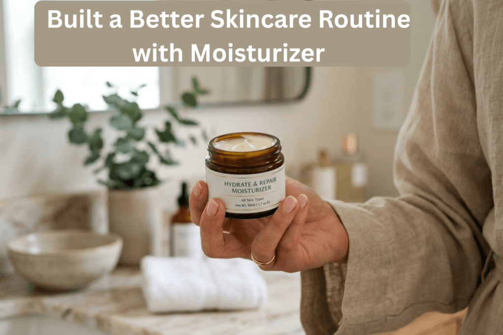 Built a Better Skincare Routine with Moisturizer