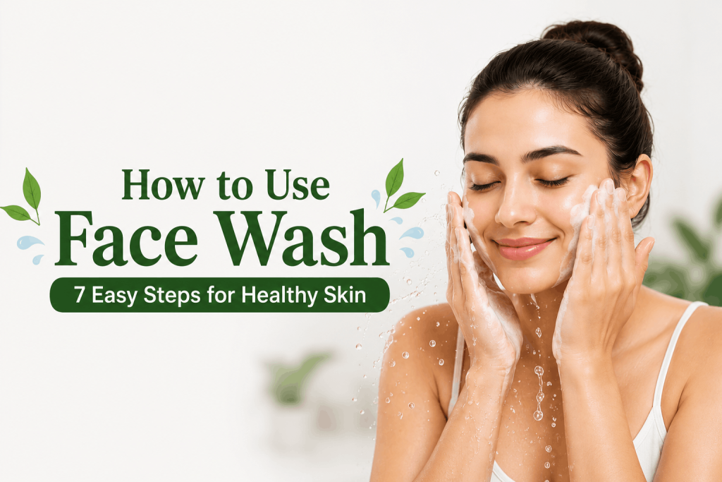 How to Use Face Wash duly 7 Easy Steps for Healthy Skin