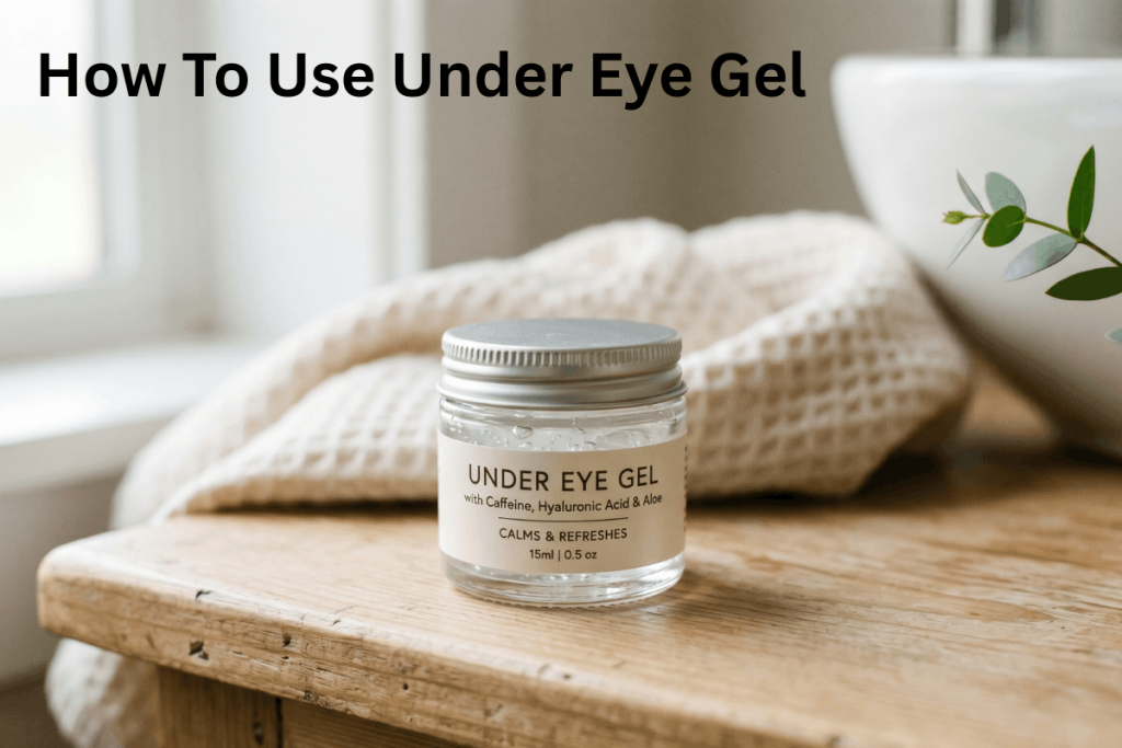How To Use Under Eye Gel?