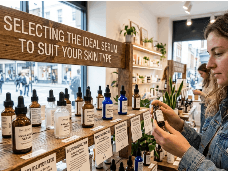 Selecting The Ideal Serum To Suit Your Skin Type