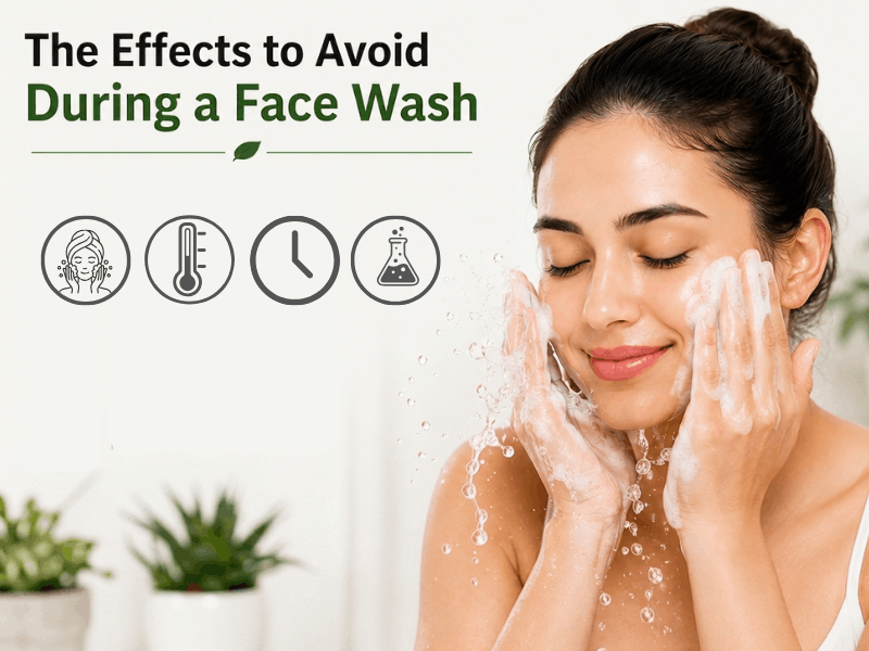 The effects to Avoid During a Face Wash
