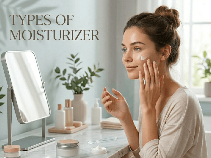 Types of Moisturizers 